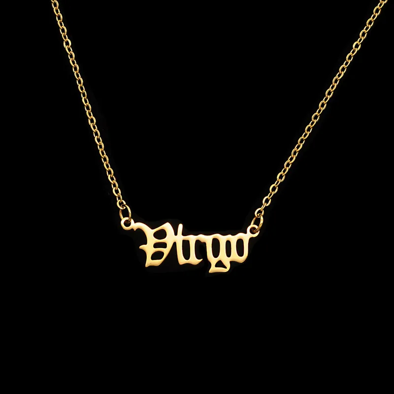 Zodiac Necklace - Gold