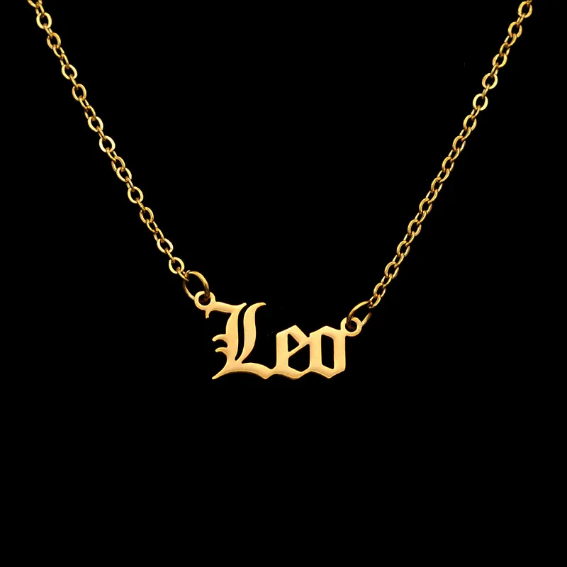 Zodiac Necklace - Gold