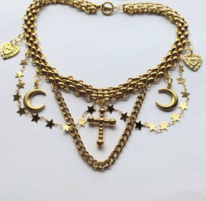 Alice Gold Chain Necklace