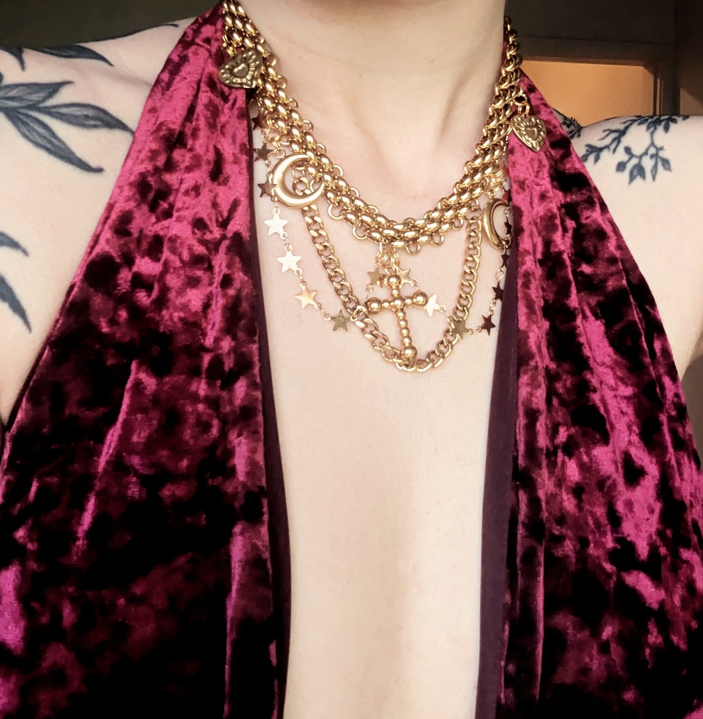 Alice Gold Chain Necklace