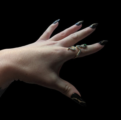 Venom Snake Ring