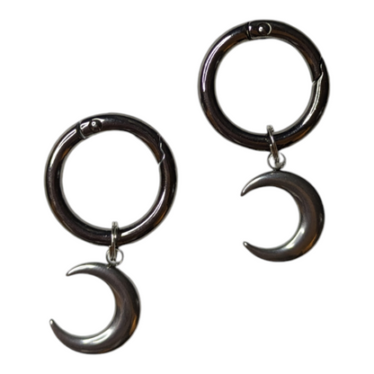 Dainty Moon Boot Charms