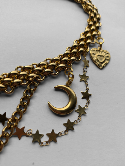 Alice Gold Chain Necklace